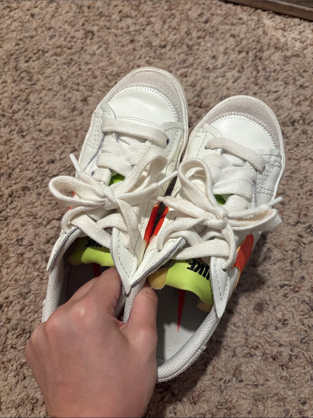 Nike low top blazers